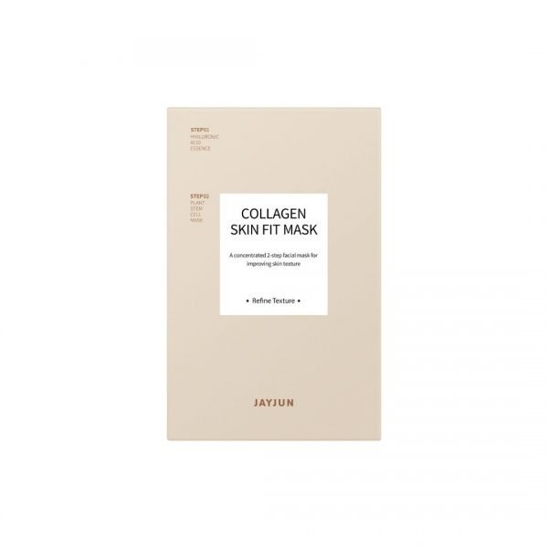 JAYJUN Collagen Skin Fit Mask dviejų žingsnių drėkinantis kompleksas 25ml