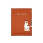 Package I Love Myself švytėjimo suteikianti lakštinė veido kaukė 25g