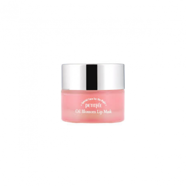 PETITFEE Oil Blossom Lip Mask Camelia Seed Oil kaukė lūpoms su kamelijomis 15g