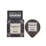 Heimish Black Tea Mask Pack raminanti ir stangrinanti veido kaukė su juodąja arbata 5 ml