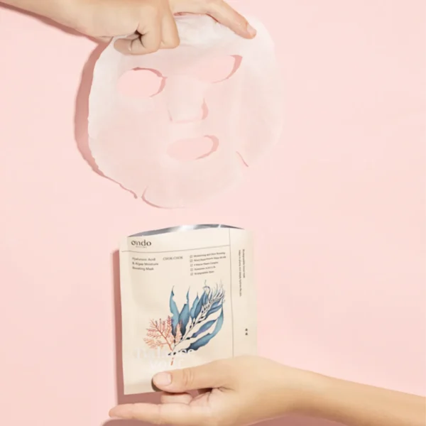 Ondo Beauty 36.5 Hyaluronic Acid & Algae Moisture Boosting Chok-Chok Mask lakštinė veido kaukė 25 ml - Image 2