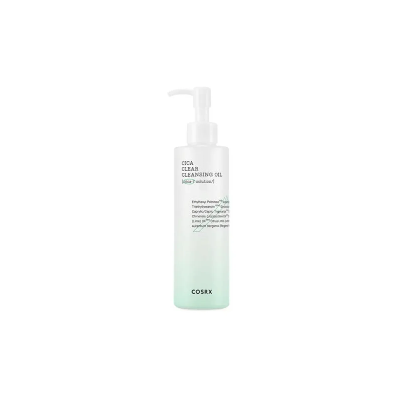 Cosrx-cica-clear-cleansing oil COSRX Pure Fit Cica Clear Cleansing Oil valomasis veido aliejus su azijine centele 200 ml - Image 1