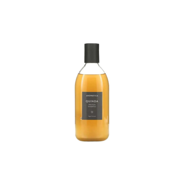 Aromatica Quinoa Protein Shampoo plaukų šampūnas su kinoa proteinais 400 ml