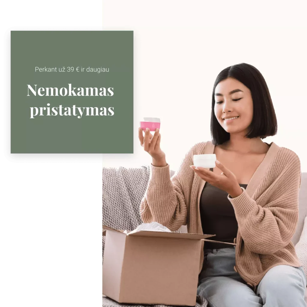 KSKIN prekių pristatymas