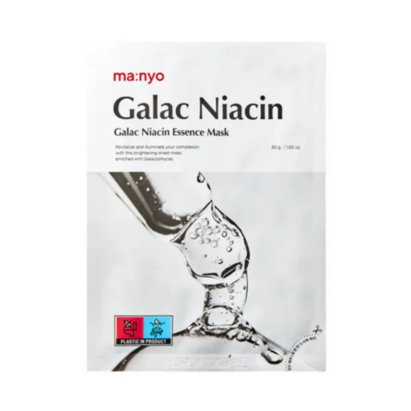 Manyo Galac Niacin Essence mask lakštinė veido kaukė 30g