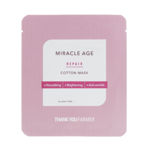 Thank You Farmer Miracle Age Repair Cotton Mask lakštinė veido kaukė