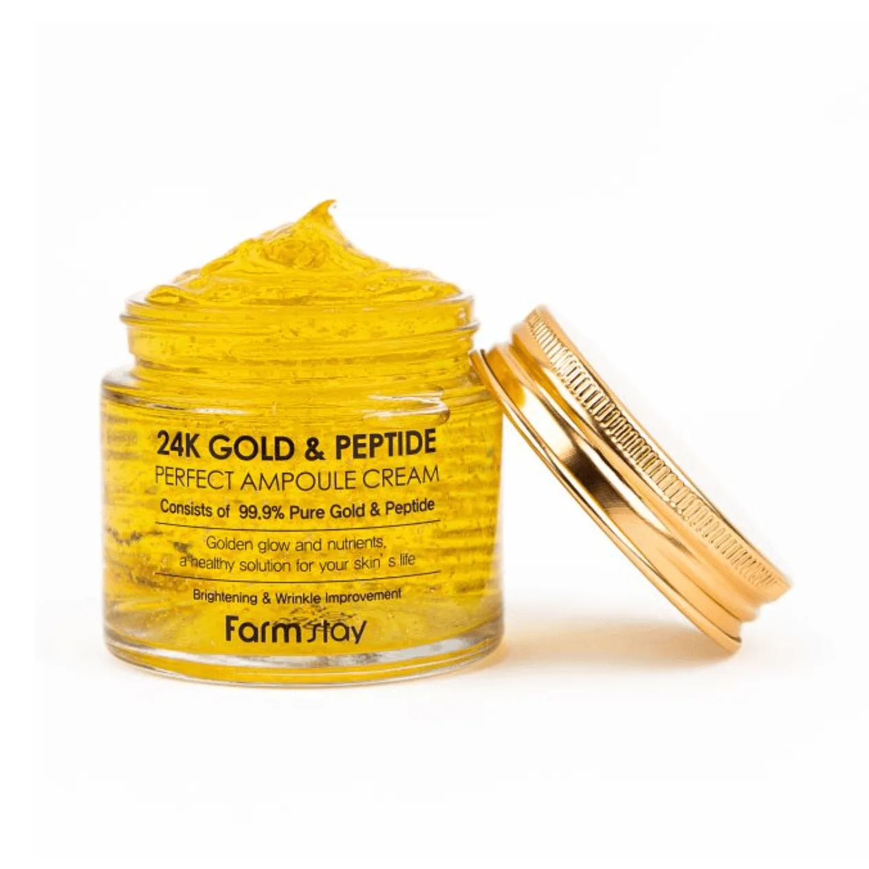 farmstay-24k-gold-amp-peptide-veido-kremas-1 FARMSTAY 24K GOLD & PEPTIDE veido kremas, 80 ml - Image 1