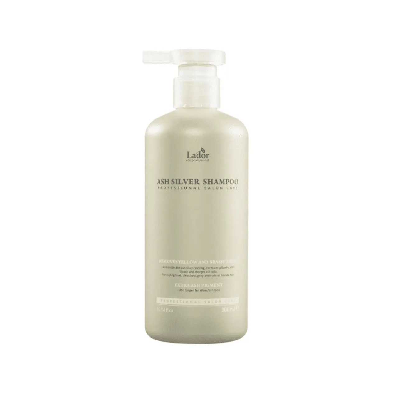 lador-ash-silver-shampoo-sampunas-ziliems-plaukams-1 La'dor Ash Silver Shampoo, 300ml - šampūnas žiliems plaukams - Image 1