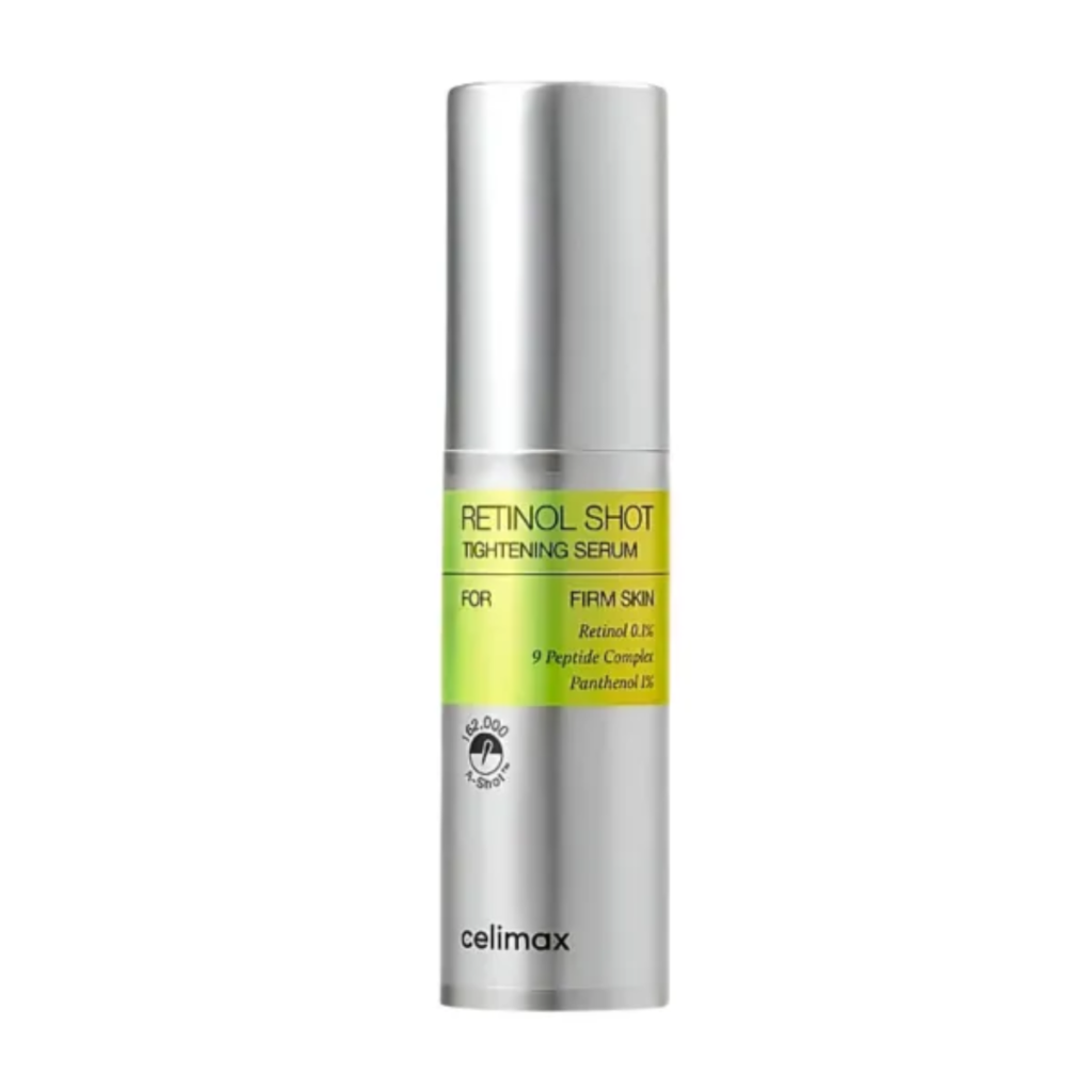 Celimax The Vita-A Retinol Shot Tightening Serum – stangrinantis veido serumas, 30ml
