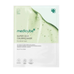 Medicube - Super Cica Calming Mask - Soothing Face Sheet Mask - lakštinė veido kaukė, 22g