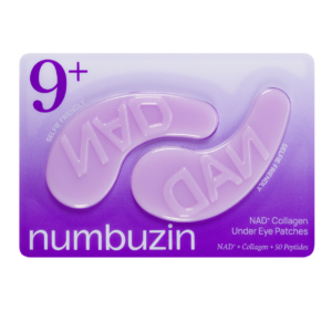 NUMBUZIN No.9 NAD+ Collagen Under Eye Patches paakių pagalvėlės, 1 pora